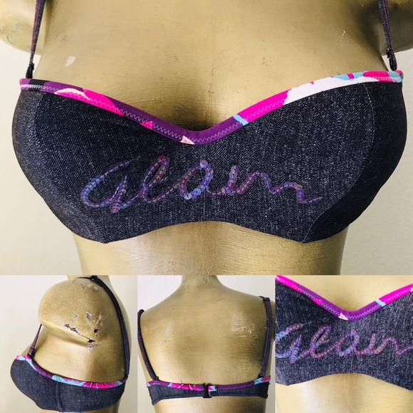 6IXTY 8IGHT Sequin GLAM Unerwire BRA 32C - Picture 6 of 8